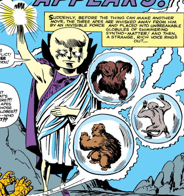 Does Uatu (The Watcher) from Marvel see other Uatu's in the Marvel