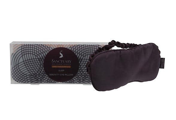 <b><a href="http://www.boots.com/en/Sanctuary-Serenity-Eye-Pillow_1189817/?cm_mmc_o=-uubkbzfwlCjCKww5kbELCjCvi%20i9%20niioCjCC" rel="nofollow noopener" target="_blank" data-ylk="slk:The Sanctuary Spa Serenity eye pillow;elm:context_link;itc:0;sec:content-canvas" class="link ">The Sanctuary Spa Serenity eye pillow</a>, £7.25 Boots</b>