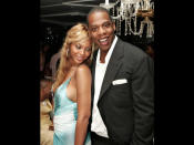 <b>4. Jay-Z and Beyonce</b><br> Perhaps the most glam couple in the world of music, Mr. and Mrs. Carter married back in 2008 and made international headlines when they had their first child in 2012. Besides being a global pop phenomenon, Beyonce has many entrepreneurial ventures including her personal fragrance line and is co-owner of the House of Dereon fashion line. Jay-Z himself looks dapper in custom-designed suits and is equally at ease in t-shirts, baggy pants and a cap.