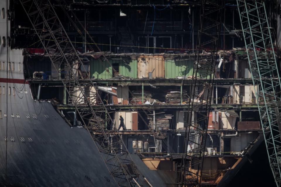 Seit 2018 werden in der Aliağa-Werft die europäischen Richtlinien für Schiffsrecycling umgesetzt. - Copyright: Chris McGrath/Staff/Getty Images