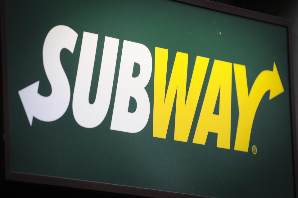 A Subway sandwich shop is seen on Nowy Swiat in Warsaw, Pland on February 14, 2018. (Photo by Jaap Arriens/NurPhoto via Getty Images)