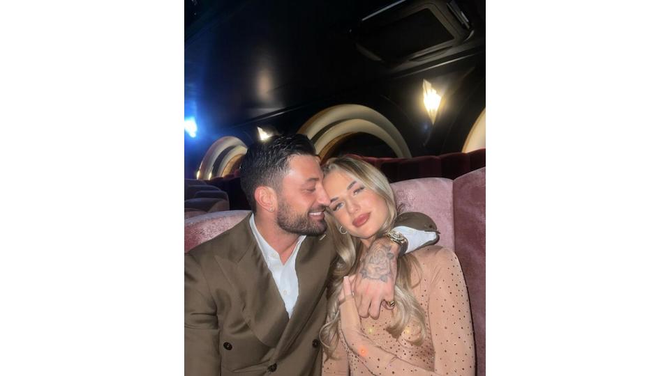 A photo of Giovanni Pernice and his girlfriend Molly 