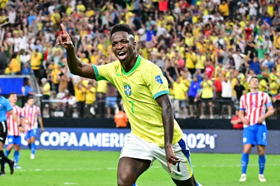 Vinicius insists there is still room for improvement after MOTM display for Brazil