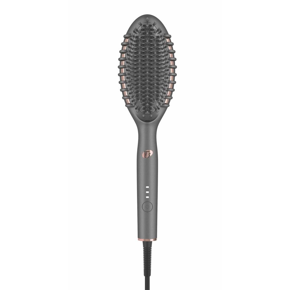 1) Edge Heated Smoothing & Styling Brush