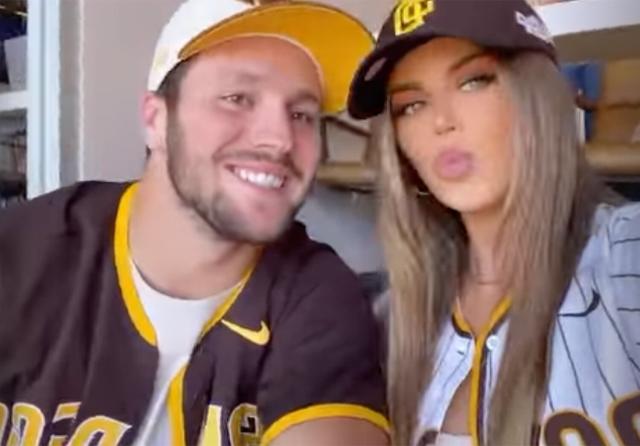 Josh Allen's girlfriend celebrates NFL draft