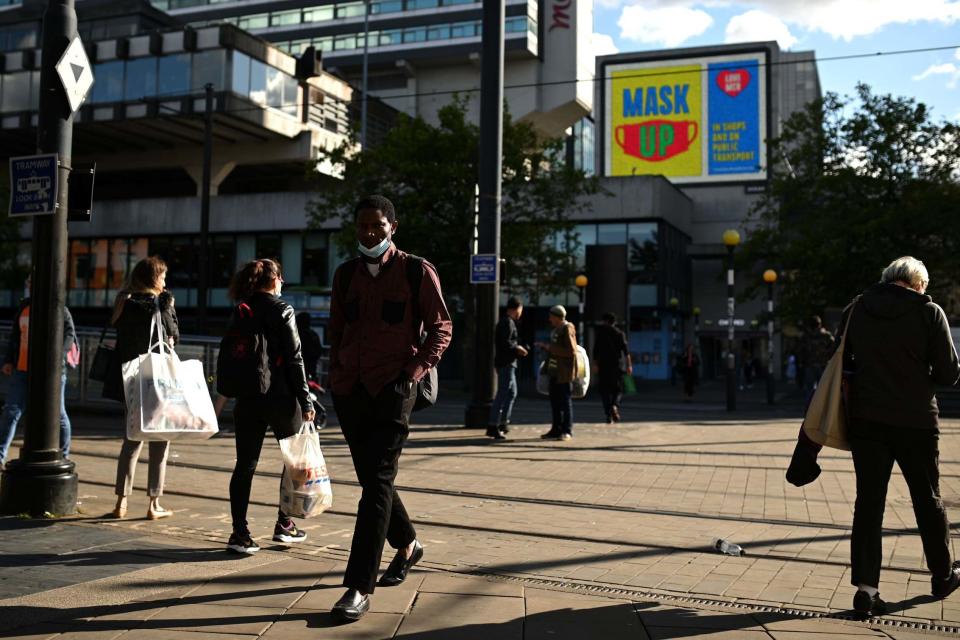 Areas in the North of England will face new restrictions from midnight: AFP via Getty Images