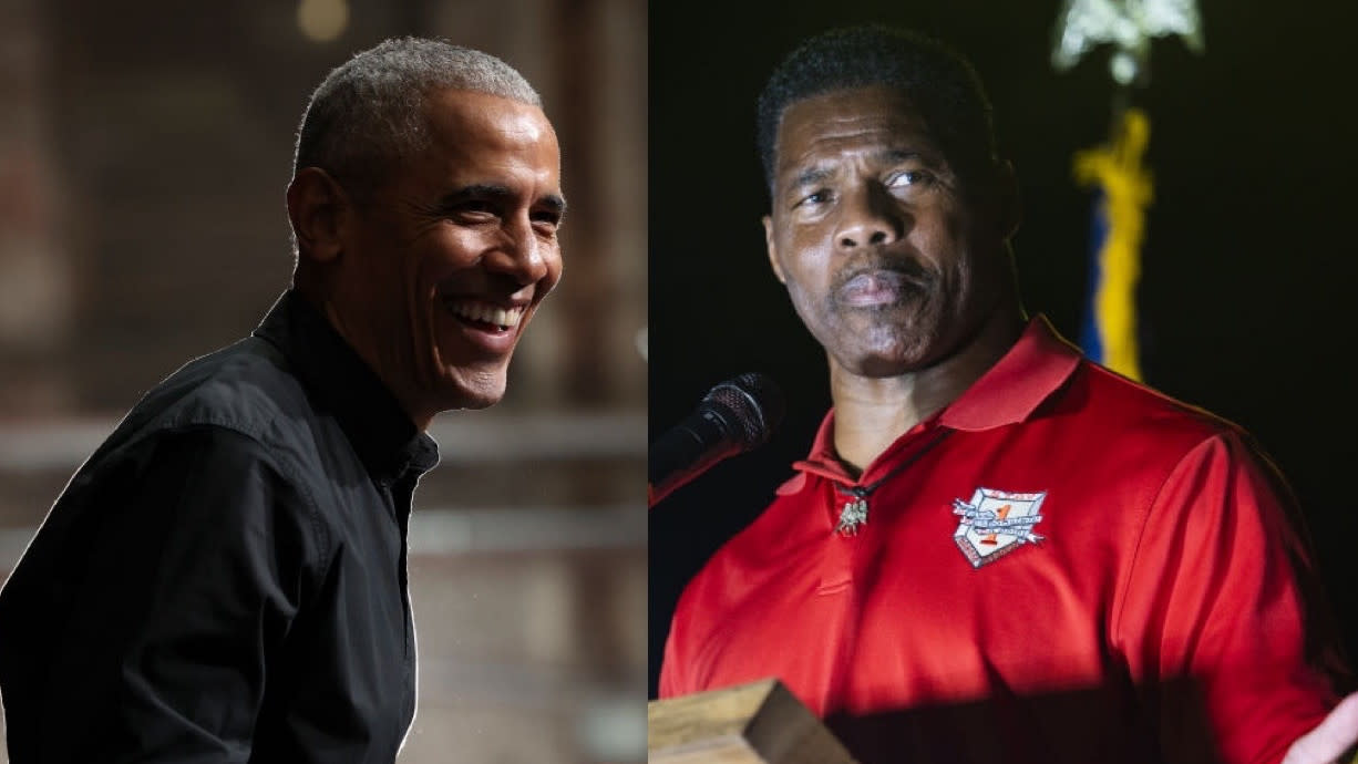 Barack Obama, Herschel Walker