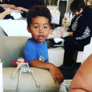 <p>Girls aren’t the only ones! <a rel="nofollow" href="https://www.yahoo.com/celebrity/tagged/amber-rose/" data-ylk="slk:Amber Rose" class="link ">Amber Rose</a> took a video of her son, Sebastian Khalifa, getting a Halloween-themed pedicure in October, when he was 3. “<span title="Edited">Pumpkin nails,” Amber wrote along with a message to “F*** </span><span title="Edited">society standards and gender roles.” </span>(Photo: Amber Rose via <a rel="nofollow noopener" href="https://www.instagram.com/p/BMjePCADOka/" target="_blank" data-ylk="slk:Instagram" class="link ">Instagram</a>)<br><br></p>
