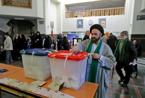 A low turnout was expected, with rising voter apathy hurting Rouhani