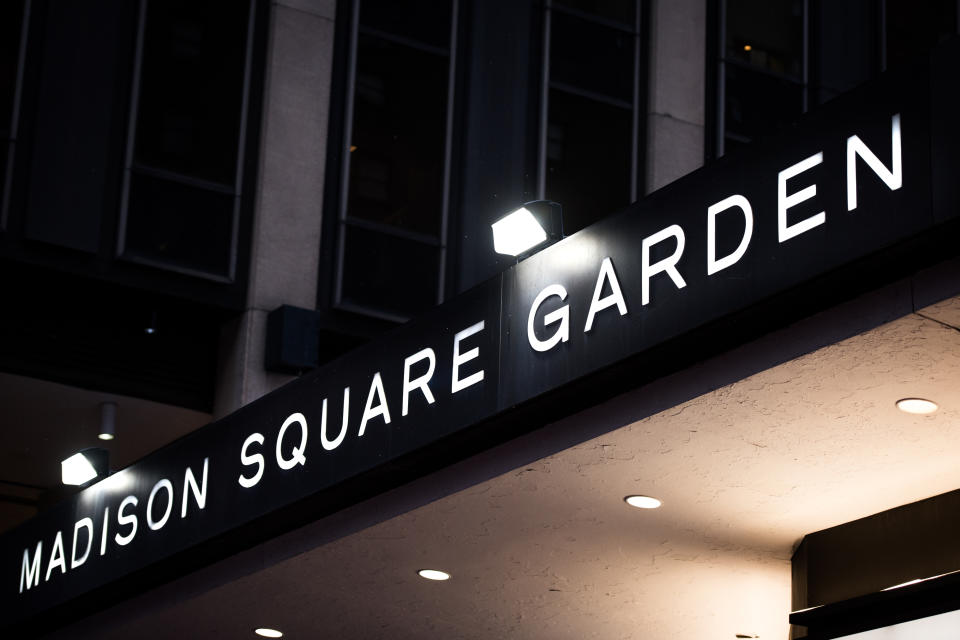 Madison Square Garden has reportedly been using face-scanning technology, unbeknownst to fans and customers. (Getty/Bloomberg)