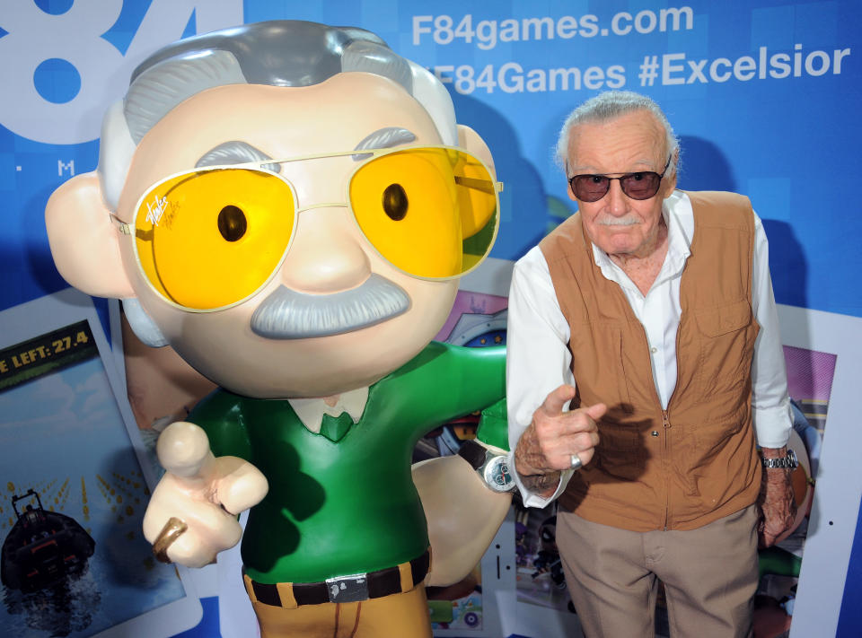 Stan Lee at Stan Lee's Comikaze Expo Day One held at the Los Angeles Convention Center on Nov. 1, 2015.