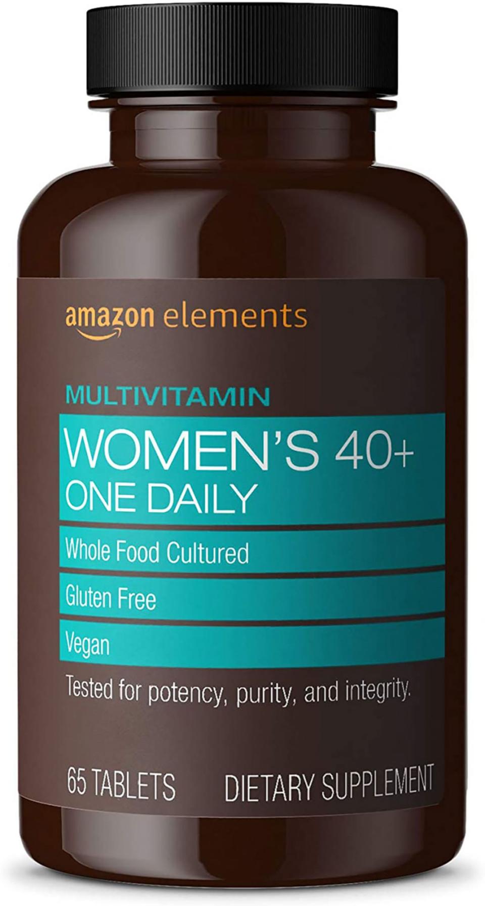 Amazon Elements Women’s 40+ One Daily Multivitamin