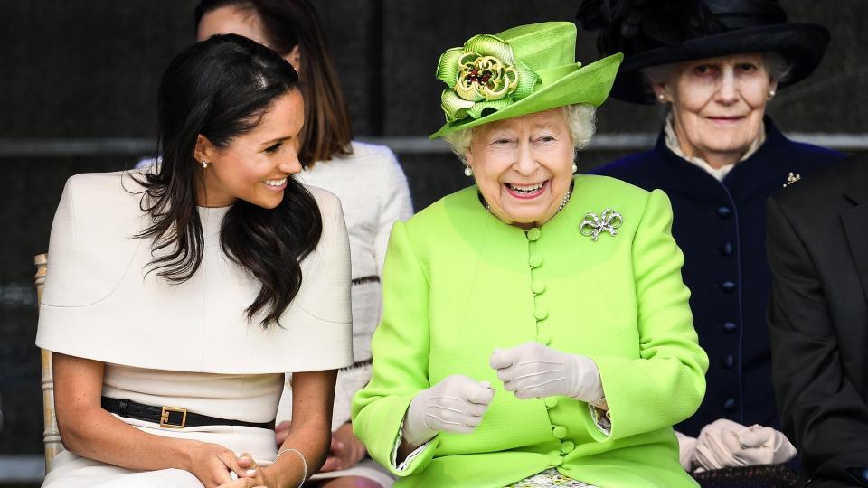 Joking with Meghan Markle