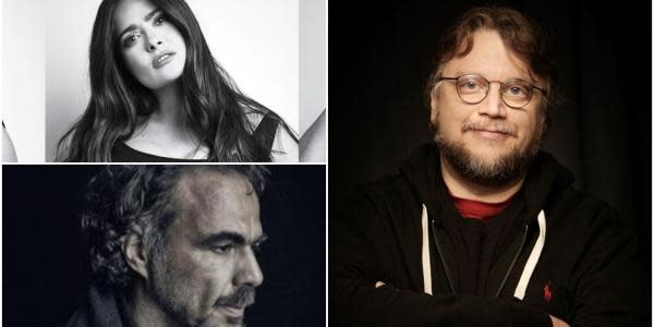 Salma Hayek, del Toro e Iñárritu apoyarán a cineastas mexicanos