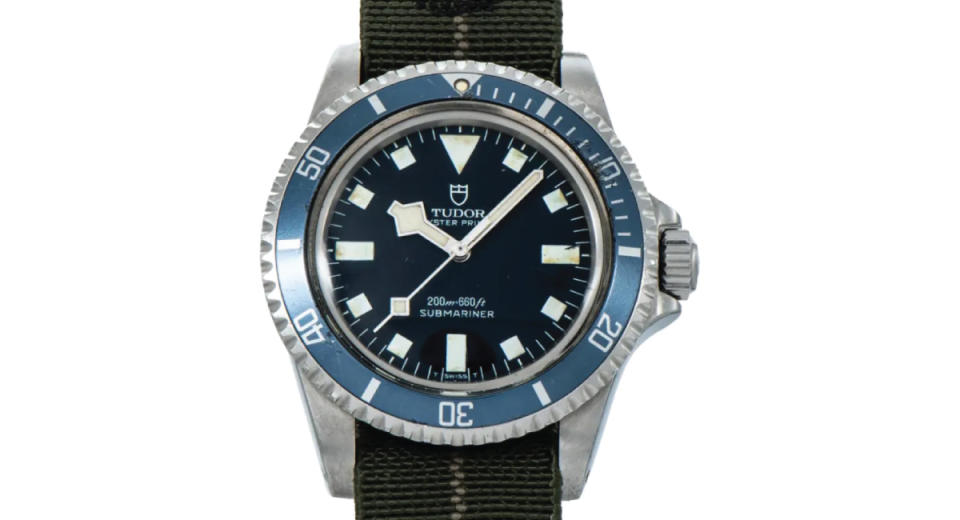 Tudor “snowflake” Marine Nationale-issued Submariner