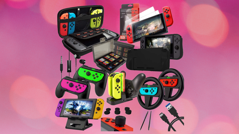 Orzly Geek Pack for Nintendo Switch. (Photo: Amazon)