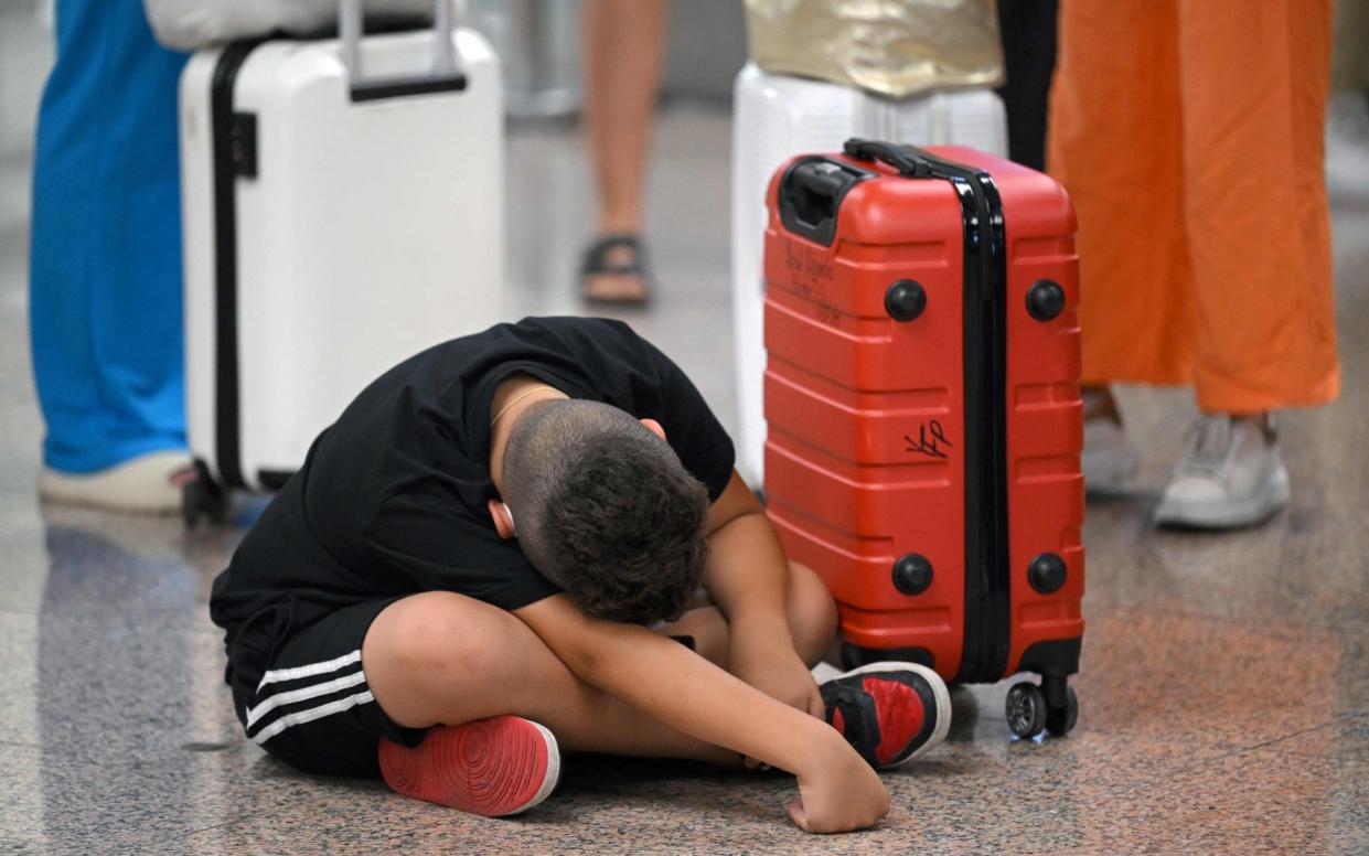 Travel chaos - LLUIS GENE/AFP/Getty Images 