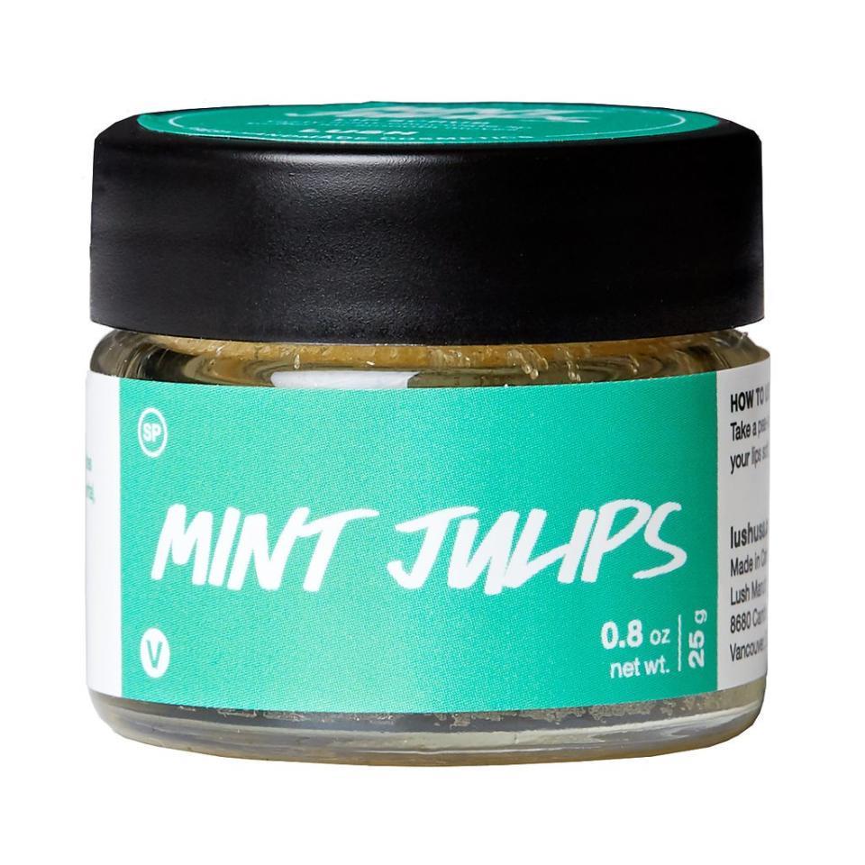 Lush Mint Julips Lip Scrub (Photo via Lush)