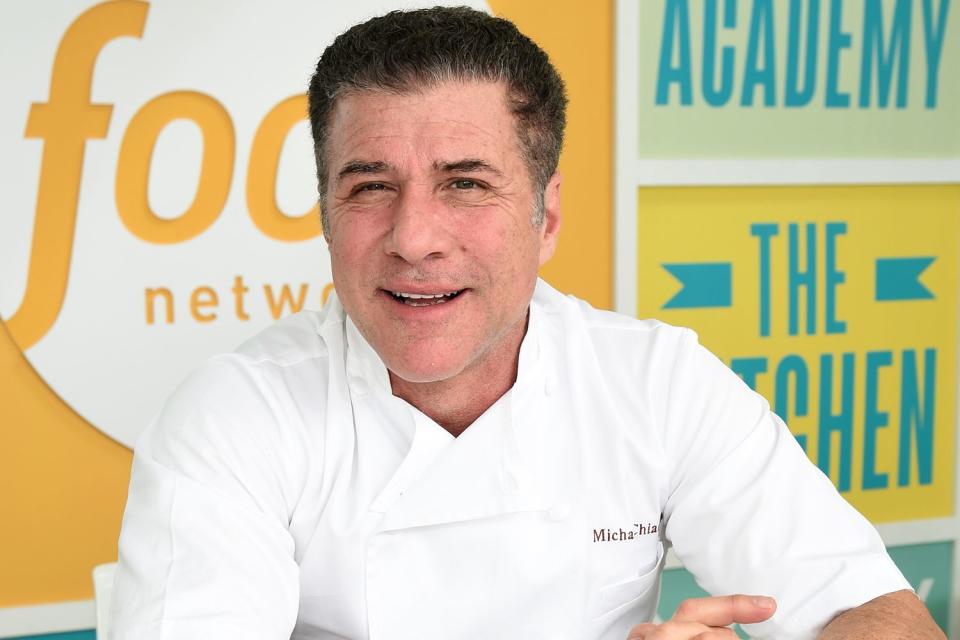 <p>Ilya S. Savenok/Getty</p>   Chef Michael Chiarello at the 2015 Food Network & Cooking Channel South Beach Wine & Food Festival 