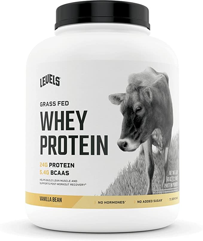 Levels Grass Fed Whey Protein Vanilla