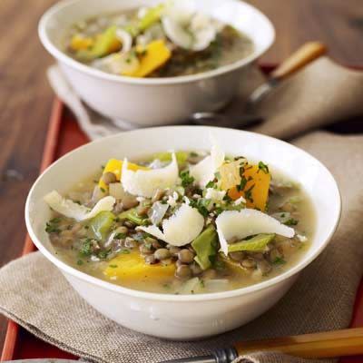 Lentil Stew with Butternut Squash