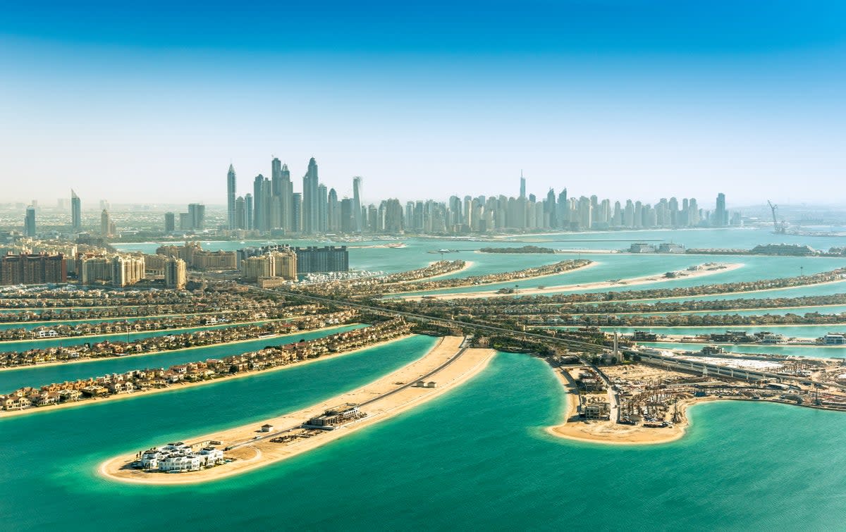 The Palm Jumeirah in Dubai (Getty Images/iStockphoto)