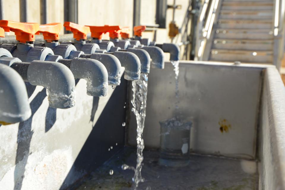 Chandler softens water from Intel's Ocotillo campus before it is treated by reverse osmosis and reused.