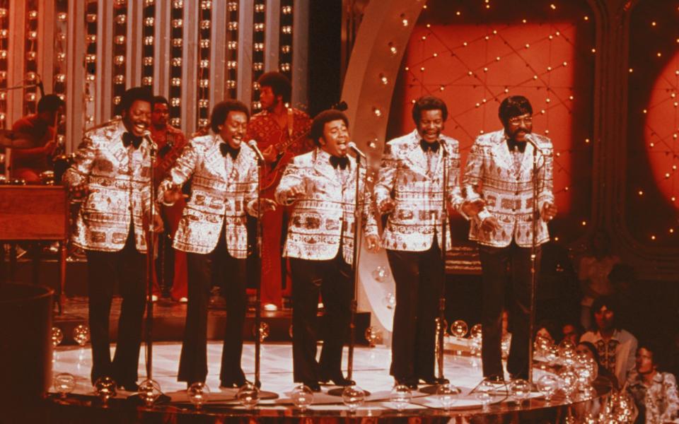 The Spinners on Midnight Special, c. 1975