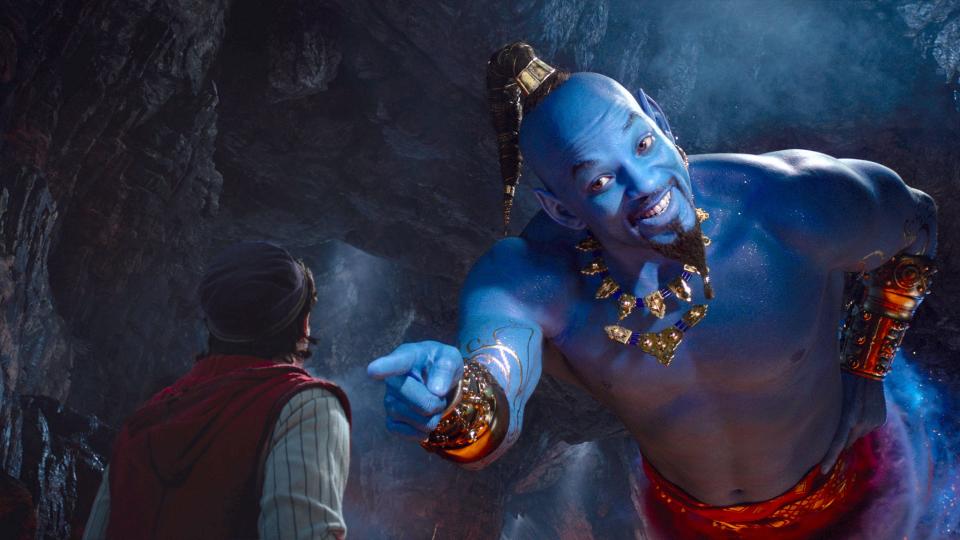 Will Smith Genie Disney Aladdin live action remake 