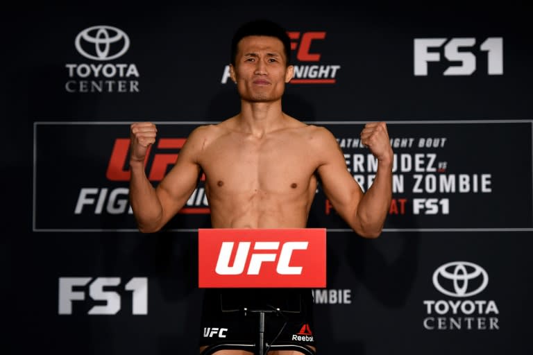 Chan joined the UFC in 2011 after starring on the domestic scene in South Korea