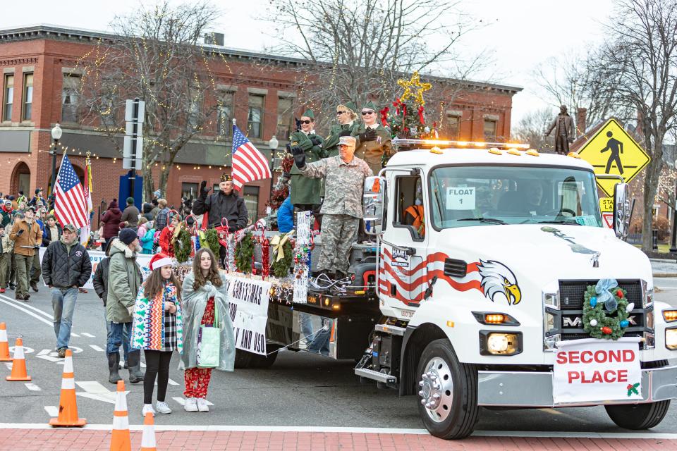 American Legion Post 7 took Second Place at the 2022 Rochester Holiday Parade.