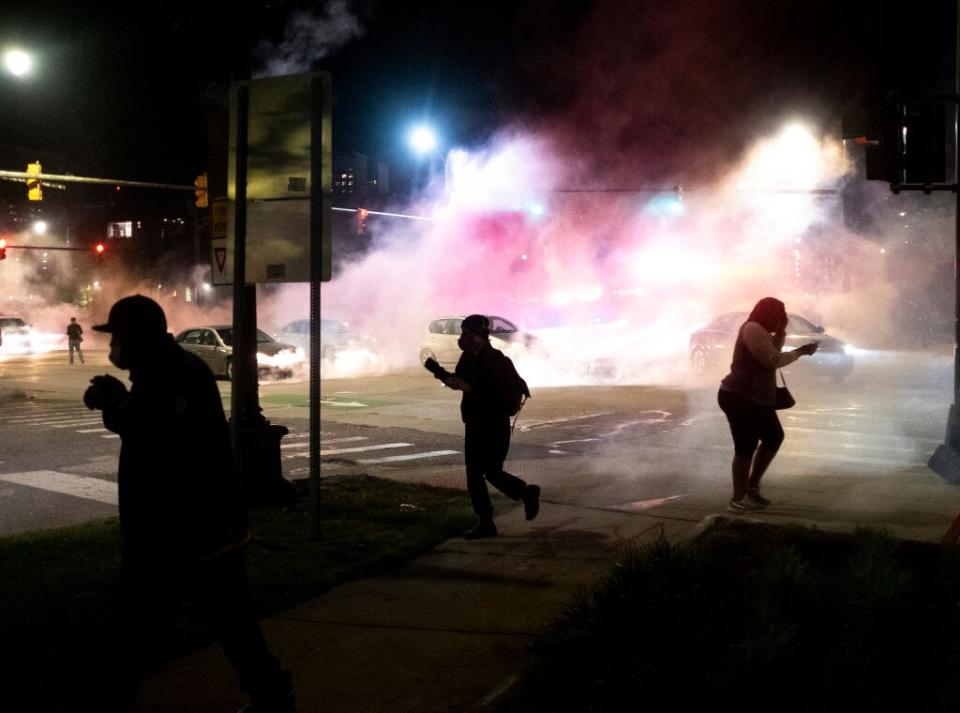 Protests Continue Around Detroit After Police Officer Allegedly Punched Woman