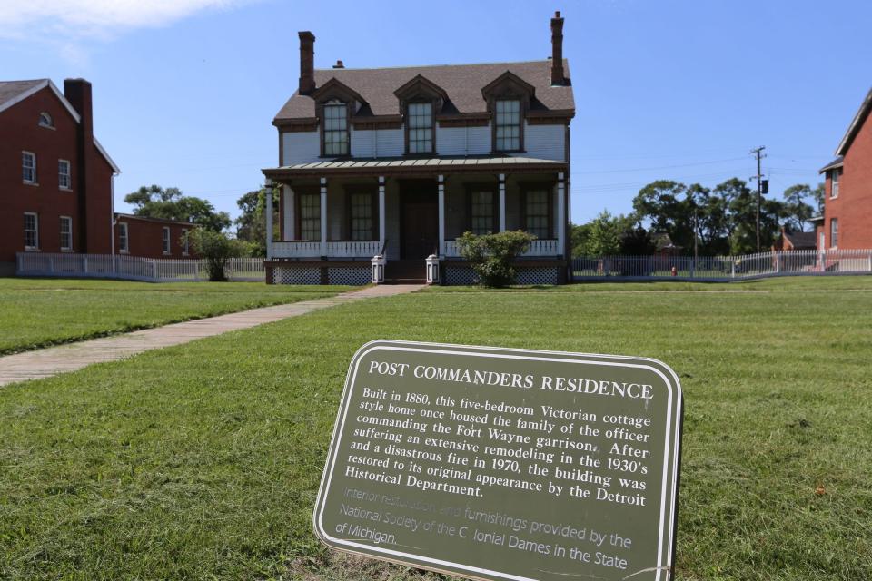 The Post Commanders Residence is an 1880 structure that was home to the family of the officer commanding the Ft. Wayne garrison at Historic Ft. Wayne in Detroit.