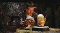 <p>There's really only one instance in which "archaeology professor" is synonymous with "cool Halloween costume" and Indiana Jones is it. For the full effect, we suggest a tiny golden statue (a whip might just be asking for trouble).</p>