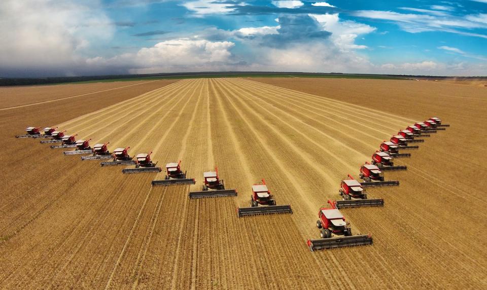 Industrial farming has left vast swathes of land degraded. Shutterstock
