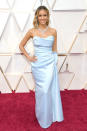 The E! red carpet correspondent and reality star channelled old Hollywood glamour in an ice blue gown by Valdrin Sahiti.