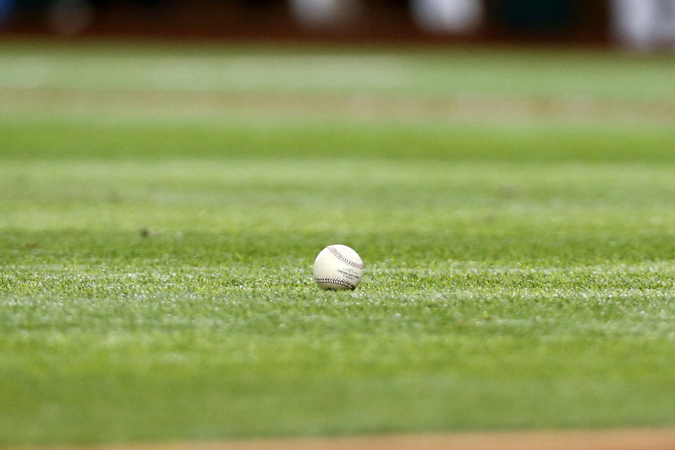 A Texas A&M-Texarkana player was shot by an apparent stray bullet Saturday. (Photo by Tim Heitman/Getty Images)