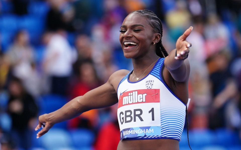 Dina Asher-Smith storms to 100m victory to lay down world title marker - PA