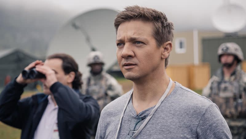 Jeremy Renner stars as Ian Donnelly in “Arrival.” Renner recently opened up about the silver linings of a life-threatening snowplow accident in an interview with Jimmy Kimmel. 