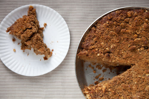 Pear-Filled Cowboy Coffee Cake