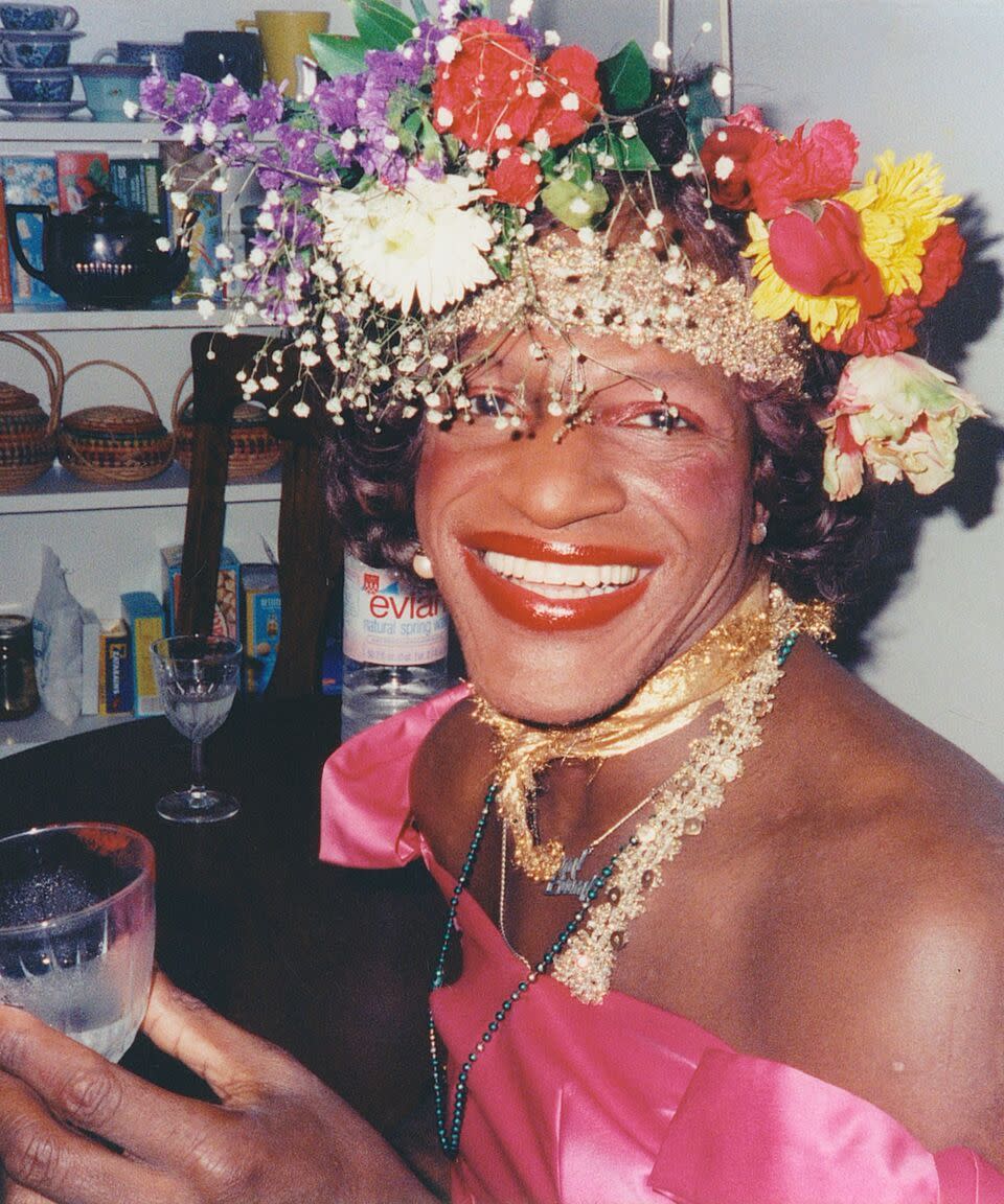 <p><strong>Marsha P. Johnson</strong></p><p>You can't talk about the modern LGBTQ+ rights movement without talking about Marsha P. Johnson. She and other trans women like Sylvia Rivera were among the first to fight police in the infamous riot at the Stonewall Inn in 1969, which is often thought to be a turning point for the LGBTQ+ rights movement. Johnson and Rivera also co-founded the Street Transvestite Action Revolutionaries (STAR) house in the 1970s to provide food, clothing, and housing to transgender and gender non-conforming youth in New York City.</p><span class="copyright">hoto: Courtesy of Netflix.</span>