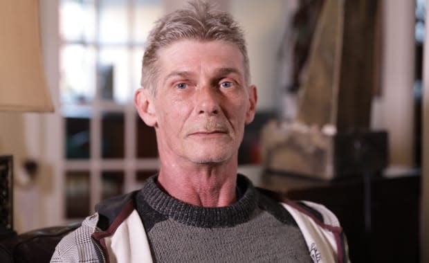 Manslaughter charges against Cameron Gardiner, 59, were withdrawn on Tuesday. Gardiner, who had initially faced second-degree murder charges, killed two masked men who invaded his townhouse in Collingwood, Ont.,  zip-tied him and held him at gunpoint in January 2019. (Andy Hincenbergs/CBC  - image credit)