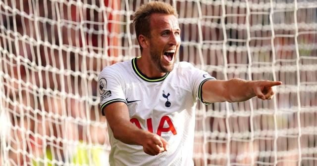 Harry Kane of Tottenham Signed Shirt RECORD BREAKING DISPLAY