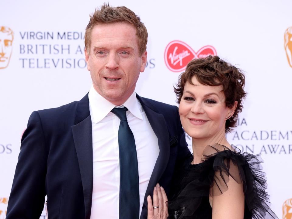 Lewis and his late wife Helen McCrory in 2019 (Getty Images)