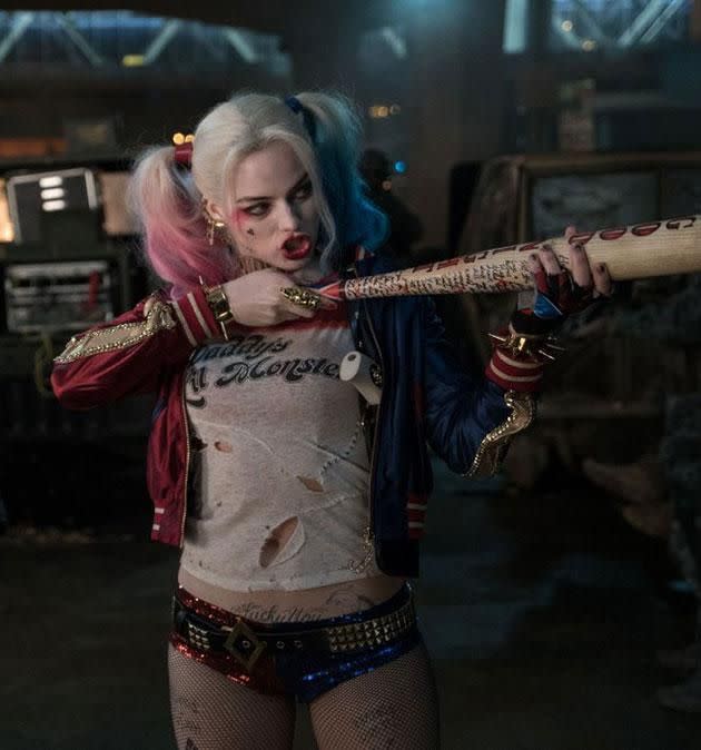 Margot Robbie plays Harley Quinn in the highly-anticipated new movie. Photo: Roadswho Films