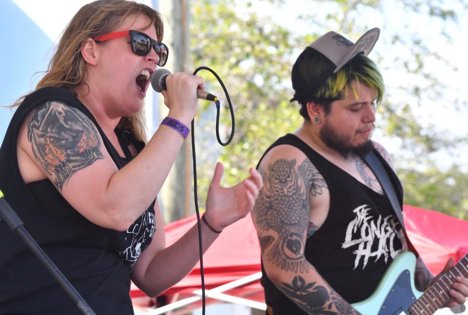 Noxious Profit performs at the 2019 Space Coast Music Festival in Eau Gallie.