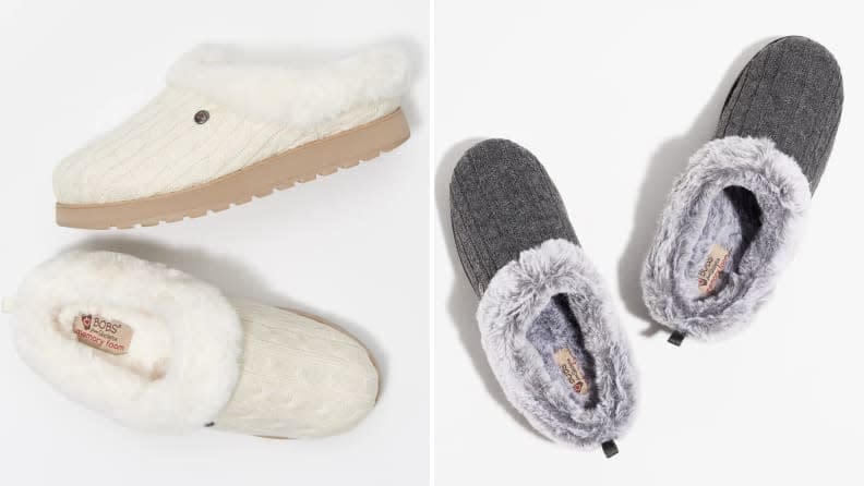 Slip on these slippers instead of cranking up the heat.