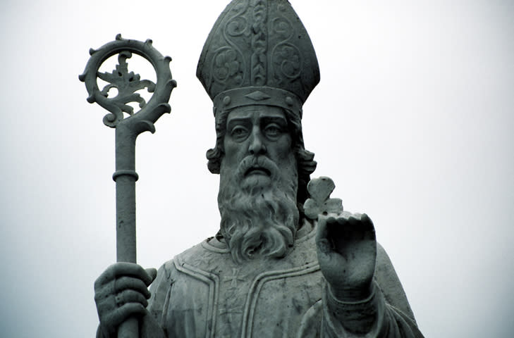 Une statue de Saint-Patrick en Irlande (Getty)