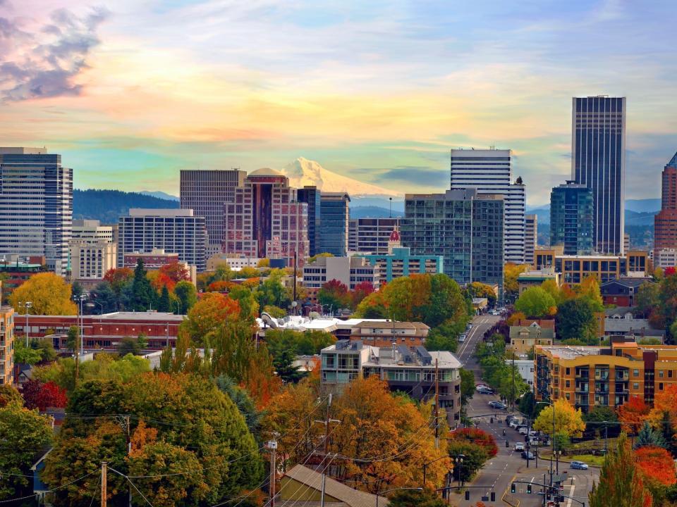 Buildings in Portland, Oregon