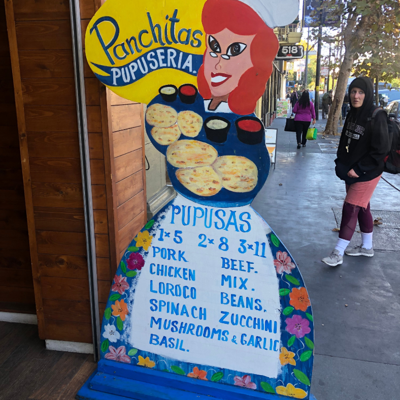 I left my heart at Panchitas Pupuseria in San Francisco.